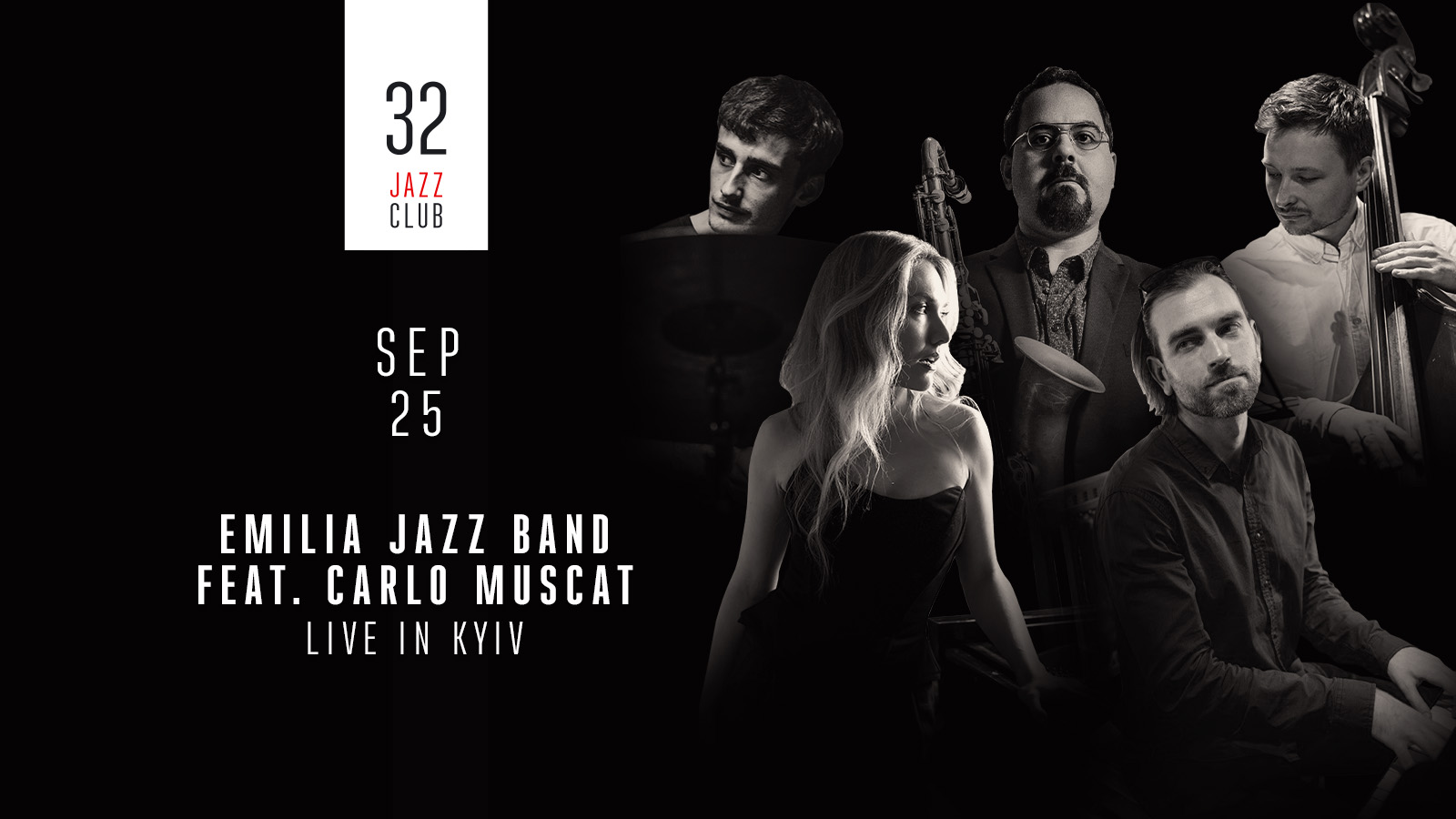 EMILIA JAZZ BAND feat. Carlo Muscat - Live in Kyiv