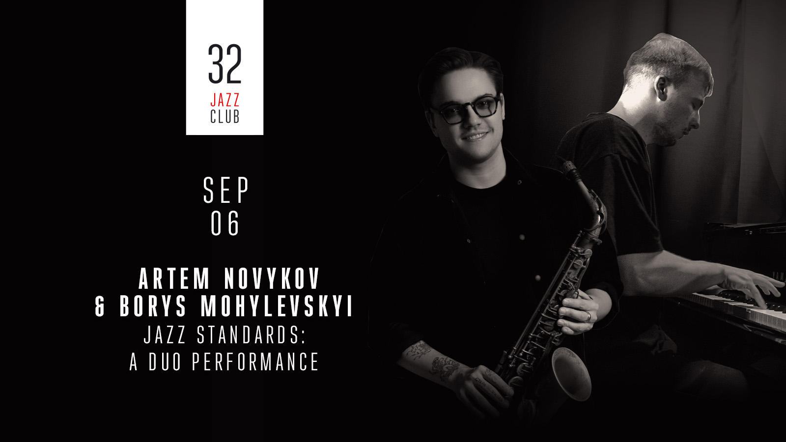 Artem Novykov & Borys Mohylevskyi — Jazz Standards: A Duo Performance